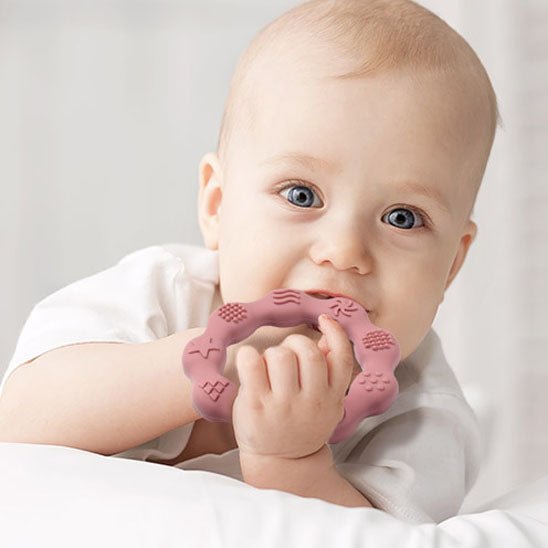 Anneau de dentition - en silicone sans BPA - Esther