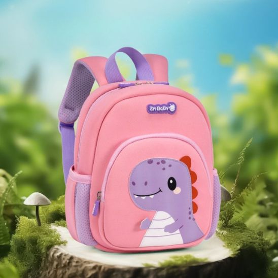 cartable-dinosaure-petit-sac-a-dos-rose-violet-pour-enfant-de-1-a-3-ans