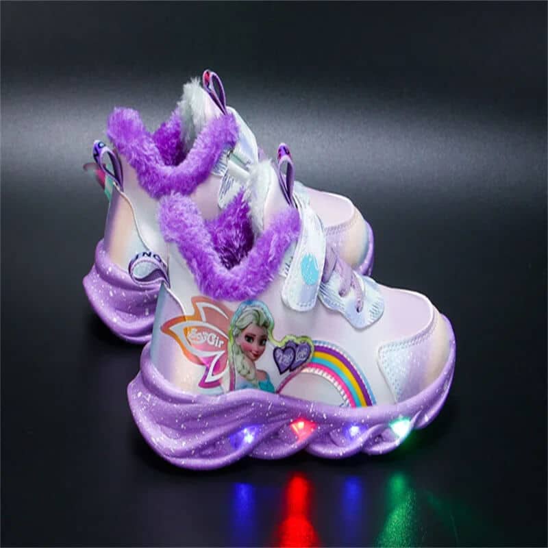 Chaussure lumineuse - Violet - Esther