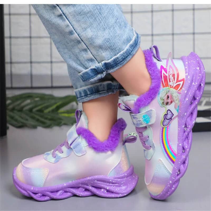 Chaussure lumineuse - Violet - Esther