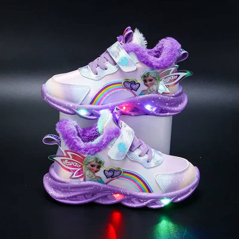 Chaussure lumineuse - Violet - Esther