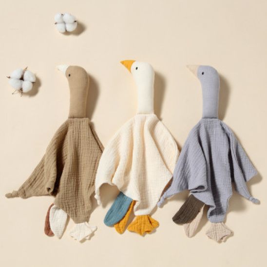 doudou-bebe-doudou-lange-oie-kaki-blanc-et-bleu