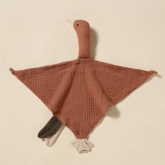 doudou-bebe-doudou-lange-oie-marron