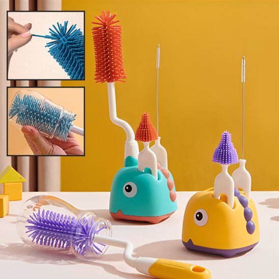 Goupillon biberon - jaune - Esther