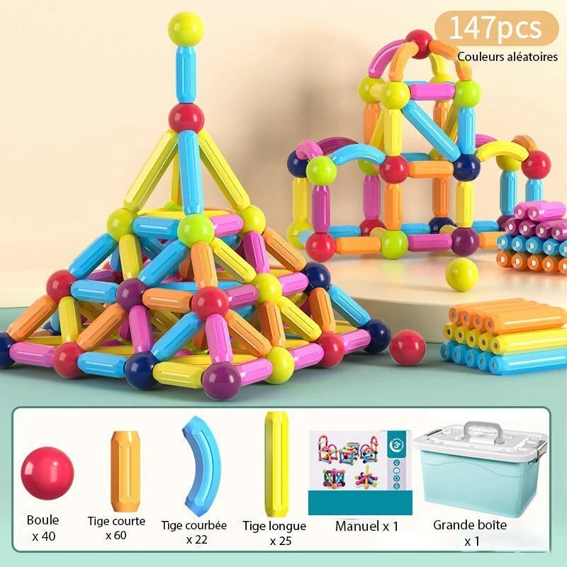 Jeu de construction magnétique | Magnetic Game ™ - Esther