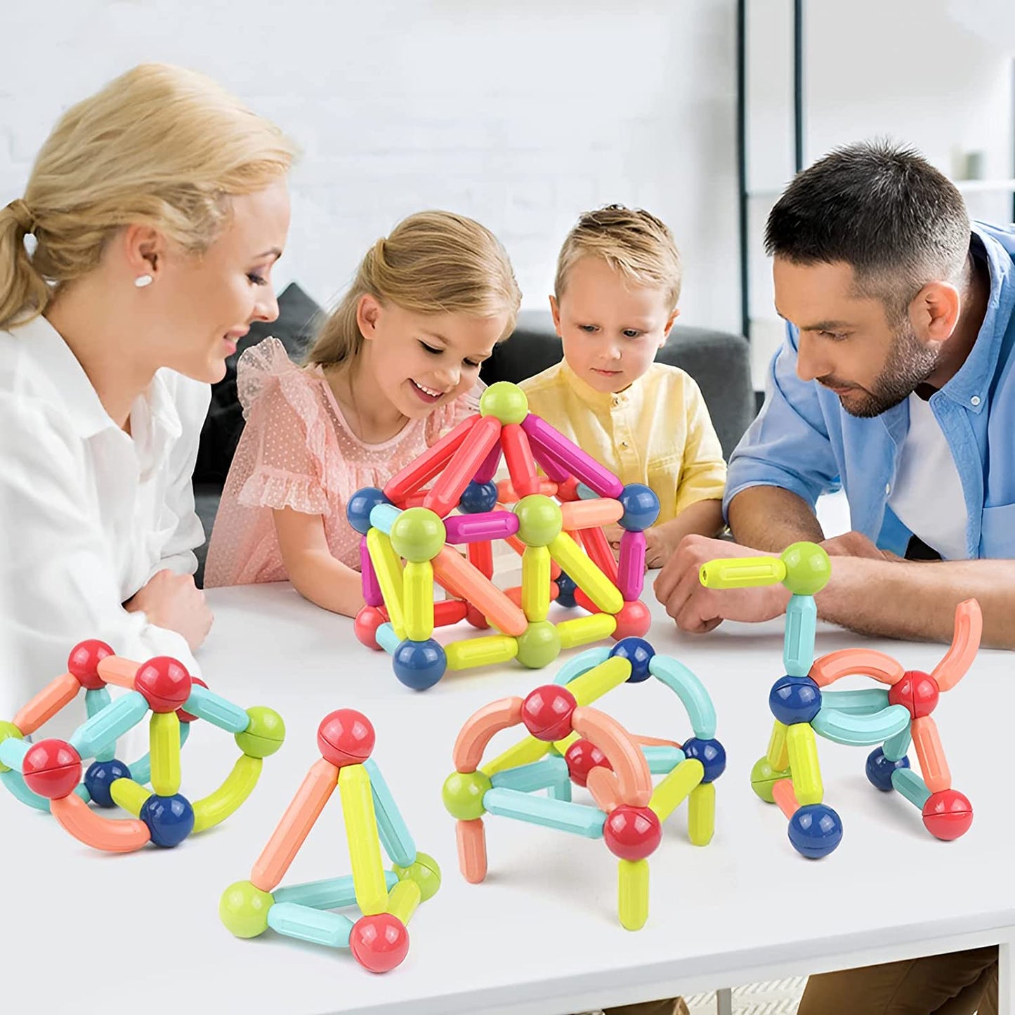 Jeu de construction magnétique | Magnetic Game ™ - Esther
