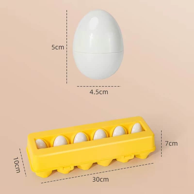 Jouet oeufs Montessori - 12 oeufs éducatifs - Esther