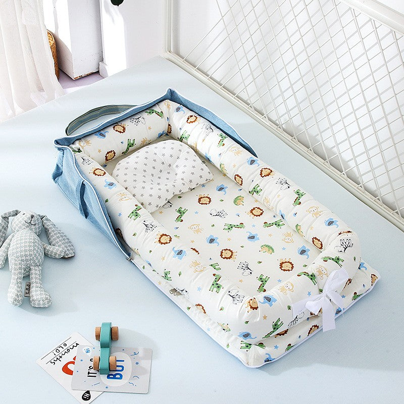 matelas-a-langer-portatif-animaux-bleu