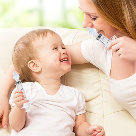 Mouche Bébé – Lot de 2 à 5 Seringues Nasales Réutilisables (10 ml) - Esther