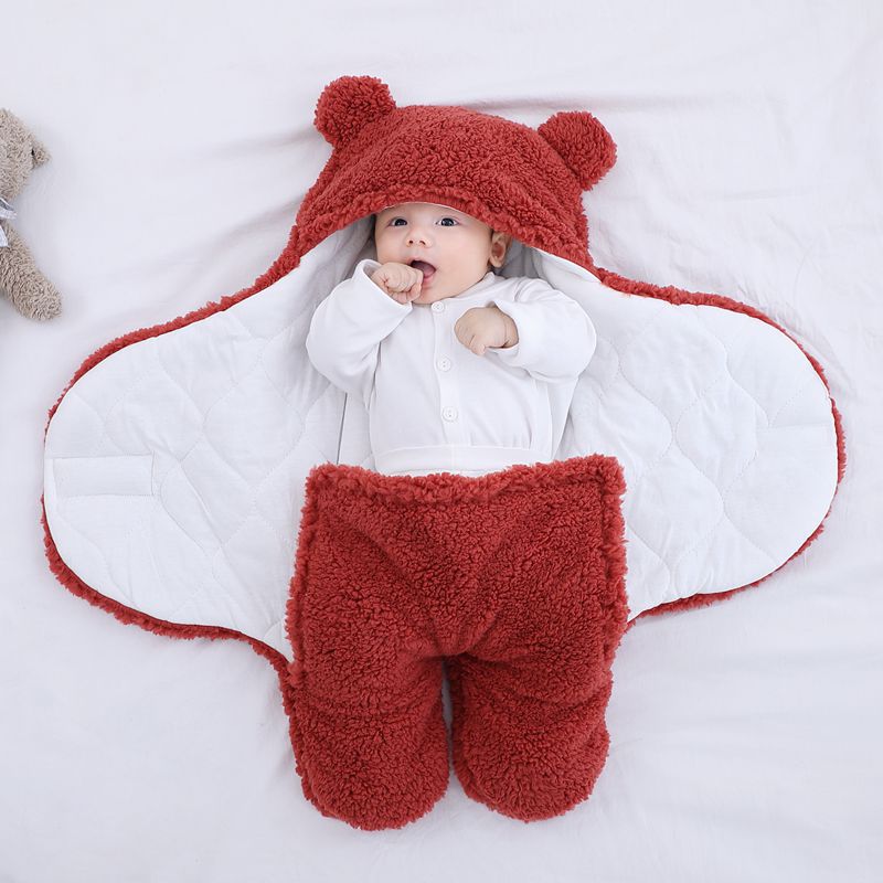 Nid d'ange bebe - Couverture en polaire pour bébé - Esther