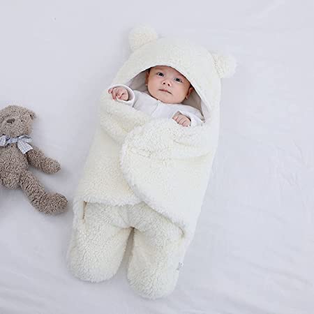 Nid d'ange bebe - Couverture en polaire pour bébé - Esther