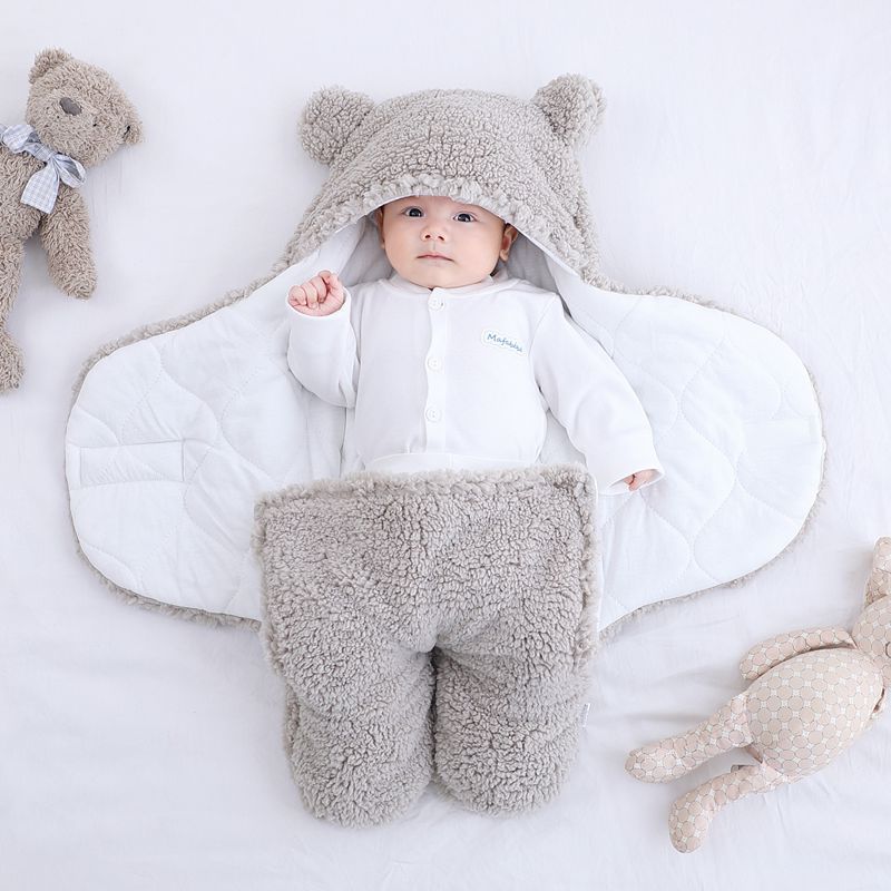 Nid d'ange bebe - Couverture en polaire pour bébé - Esther