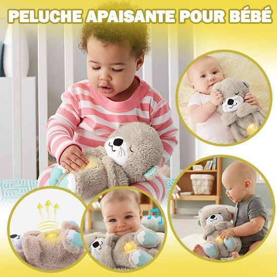 Peluche Loutre | Veilleuse Bébé ™ - Esther