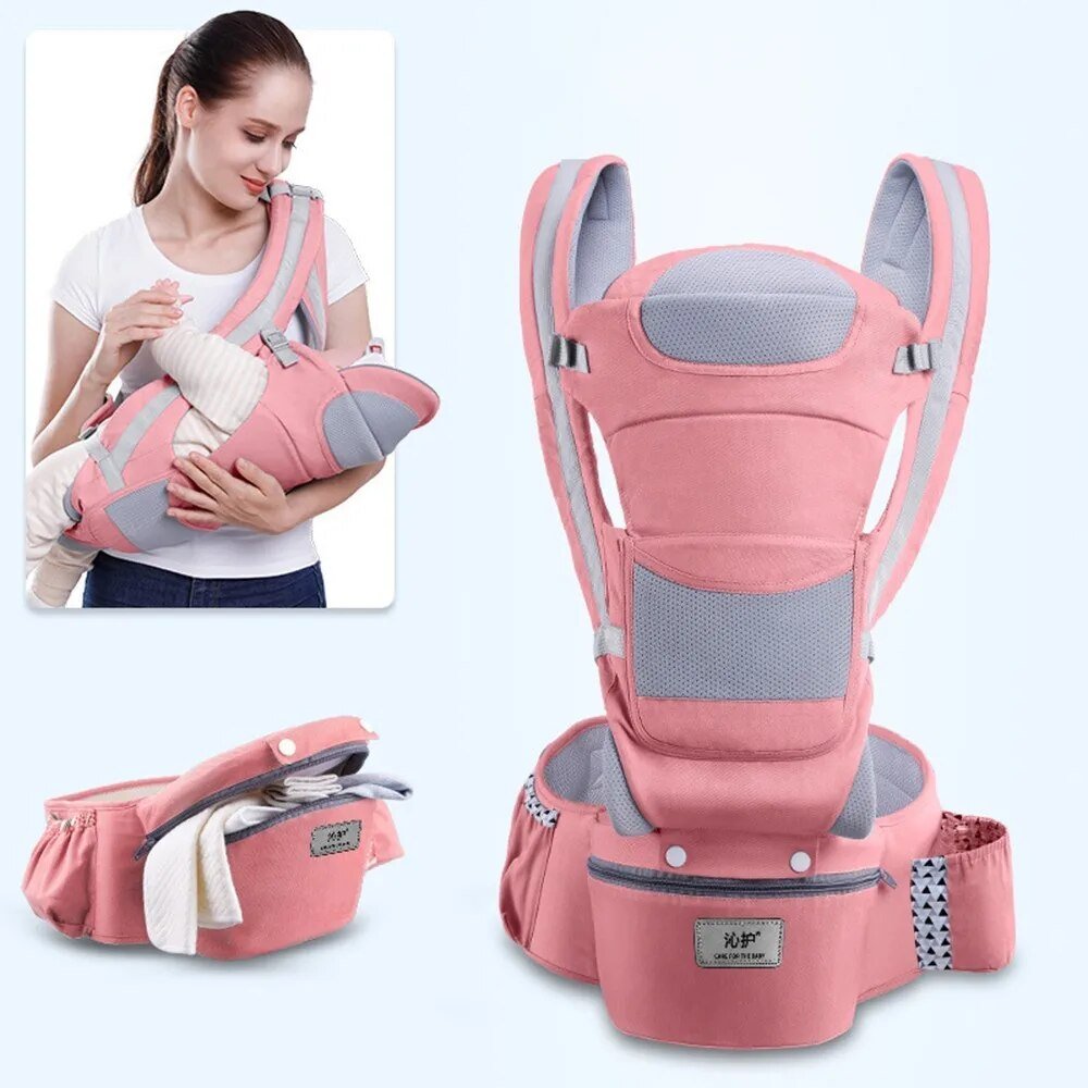 Porte bebe - ergonomique 3 en 1 toutes positions, avant et arrière (0 - 48 Mois) - Esther