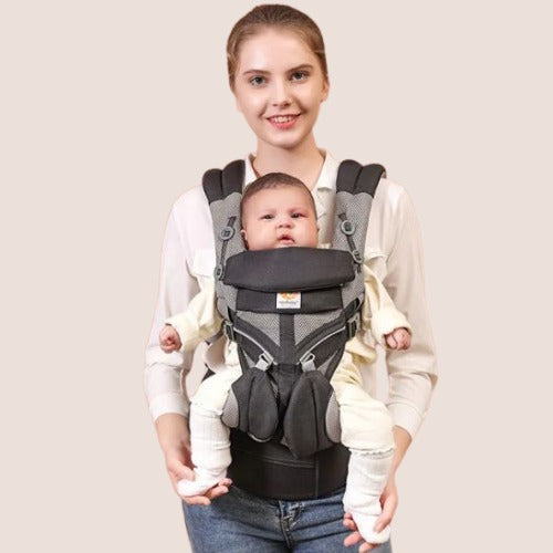 porte-bebe-physiologique-egobaby-gris-fonce