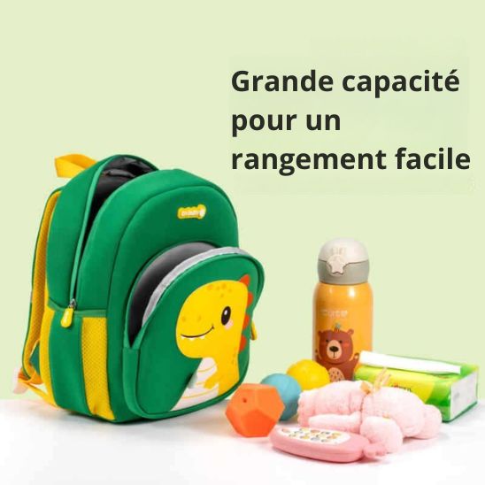 Cartable - Dinosaure - Petit sac à dos enfant léger et pratique