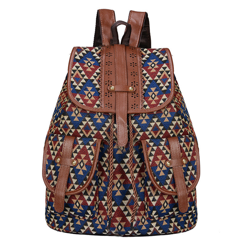 sac-a-dos-cartable-vintage-pour-femme-motif-bleu-triangle