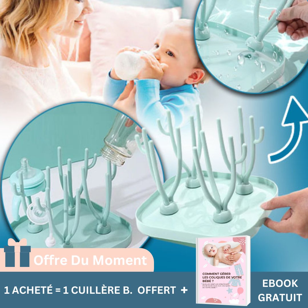 Sèche biberon I Égouttoir Biberon ™ - Esther