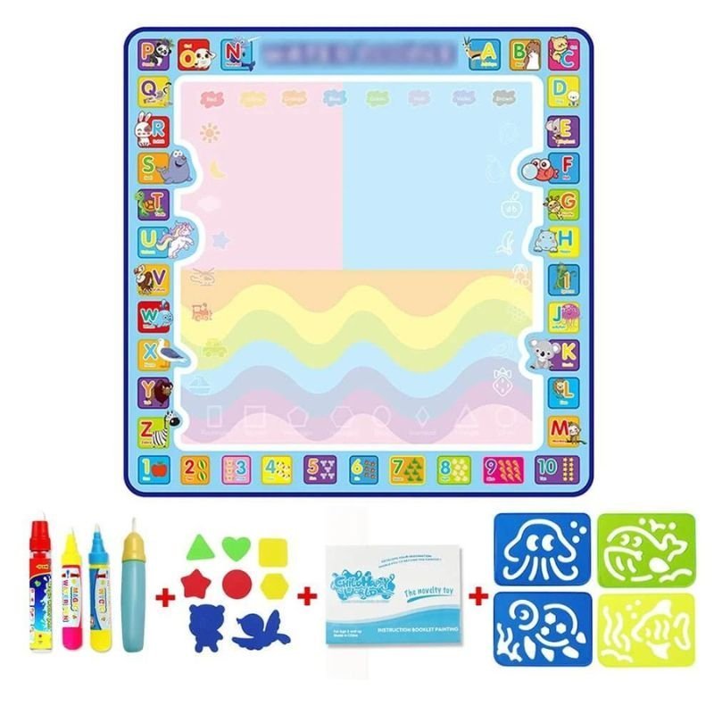 Tapis dessin - Tapis de dessin magique à l'eau pour enfant - Esther