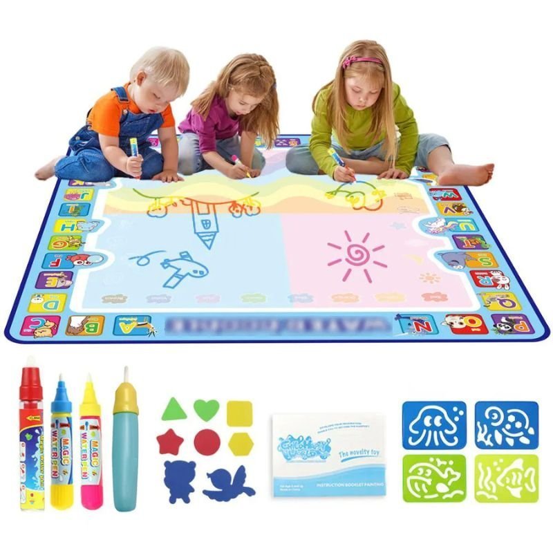 Tapis dessin - Tapis de dessin magique à l'eau pour enfant - Esther