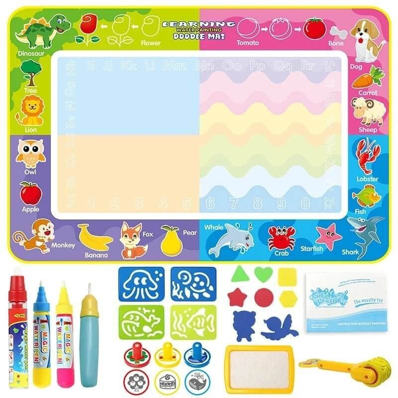 Tapis dessin - Tapis de dessin magique à l'eau pour enfant - Esther