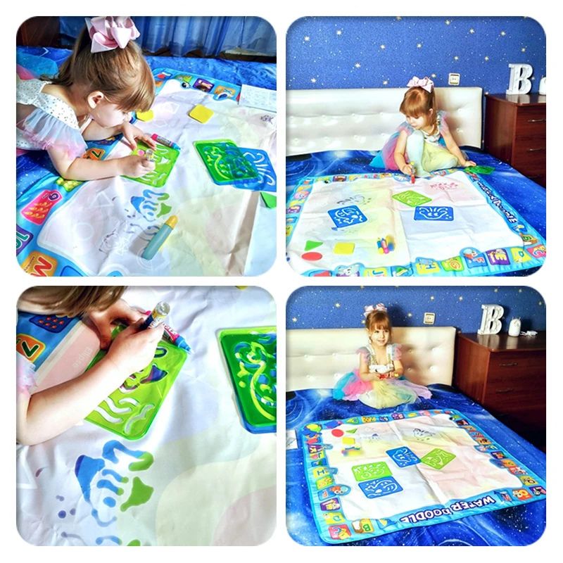 Tapis dessin - Tapis de dessin magique à l'eau pour enfant - Esther