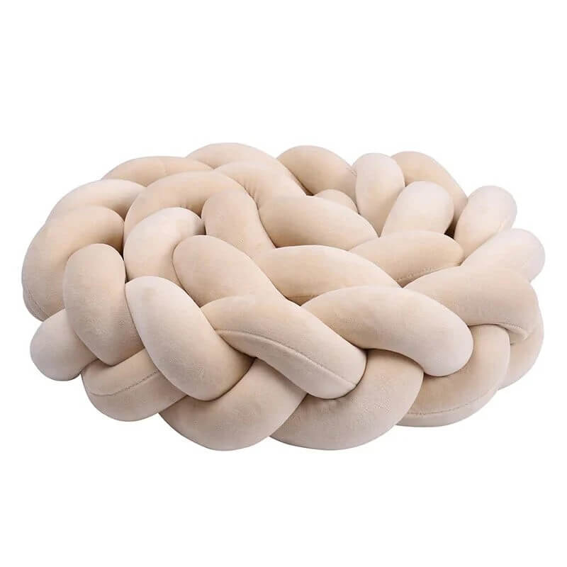 Tresse de lit bébé - Tour de lit tressé beige - Estherbebe - Esther
