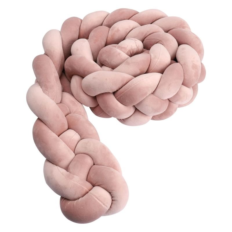 Tresse de lit bébé - Vieux Rose - Esther