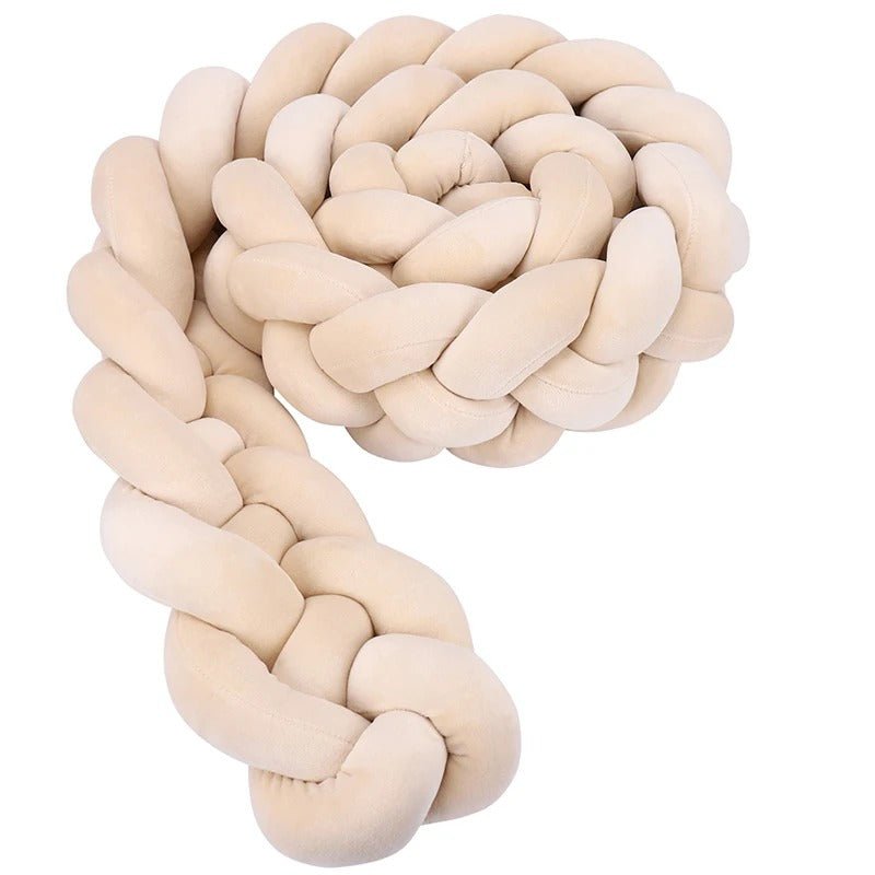 Tresse de lit - Beige 4 brins - Tour de lit - Esther