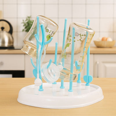 egouttoir-biberon-bleu-pour-secher-les-biberons