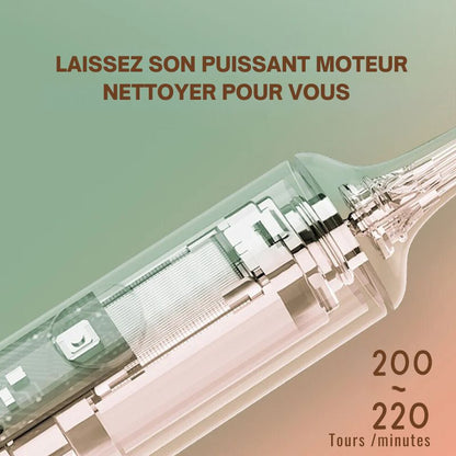 Goupillon biberon électrique rose - pour biberons et tétines - Esther