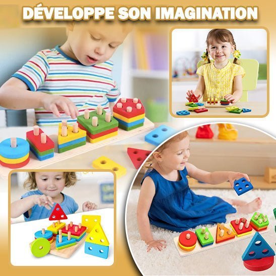 Jeu de tri Montessori I Kids Toys™ - Esther