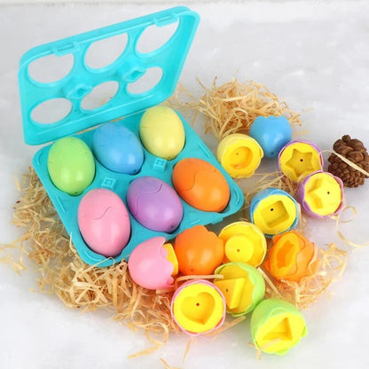 Jouet oeufs Montessori - 12 oeufs éducatifs - Esther