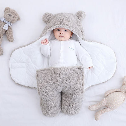 Nid d'ange bebe - Couverture en polaire pour bébé - Esther