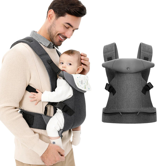 porte-bebe-ergonomique-4-en-1-gris-claire
