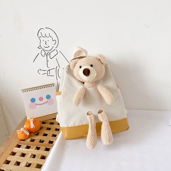 sac-a-dos-enfant-petit-sac-a-dos-scolaire-blanc