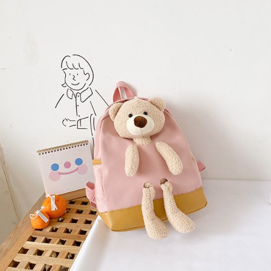 sac-a-dos-enfant-petit-sac-a-dos-scolaire-rose