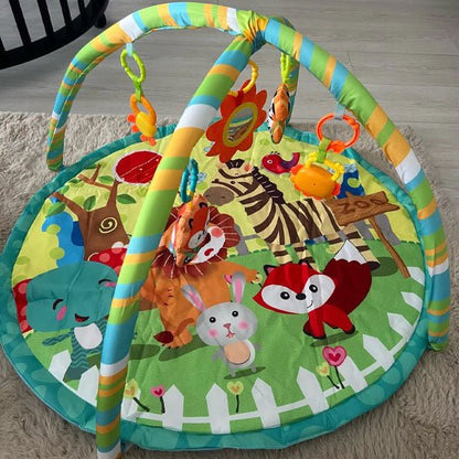 Tapis d'éveil Renard avec arches multicolores - Esther