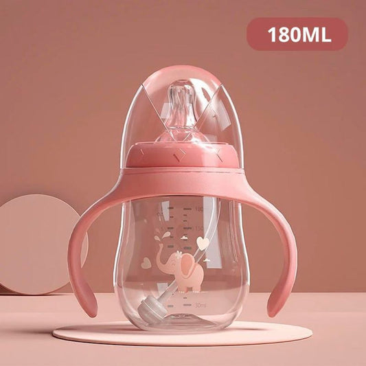 tasse-paille-bebe-180-ml-rose