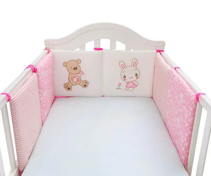 Tour de lit bébé lapin ours - Esther