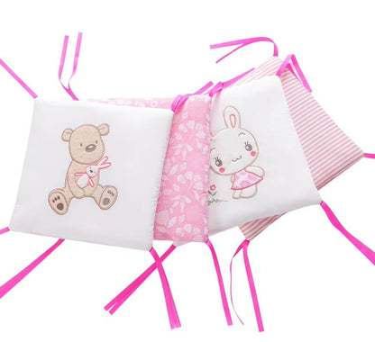Tour de lit bébé lapin ours - Esther