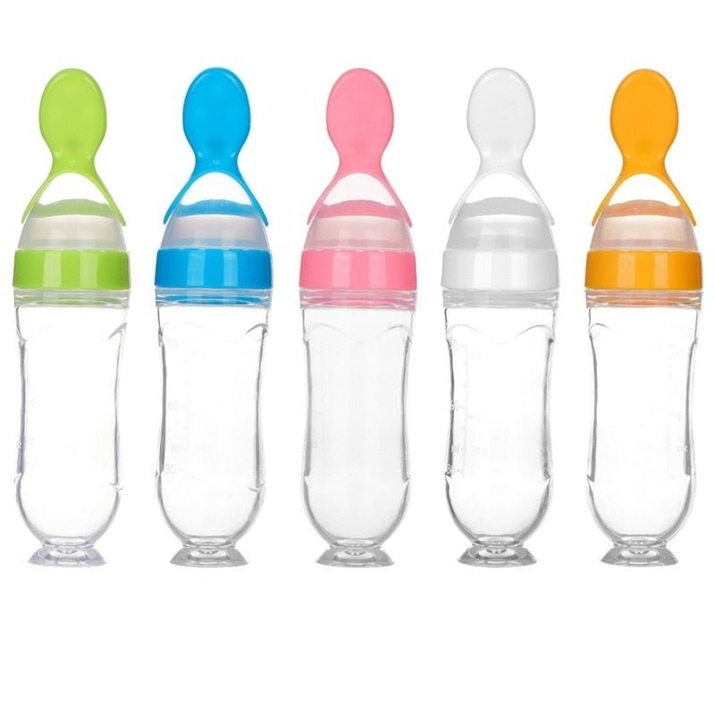 Biberon avec cuillère pour nouveau-né | EasyBottle™ - Esther